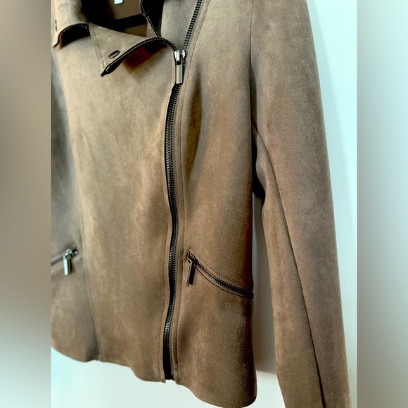 KUT From the Kloth Faux Suede Moto Jacket - Picture 3 of 7